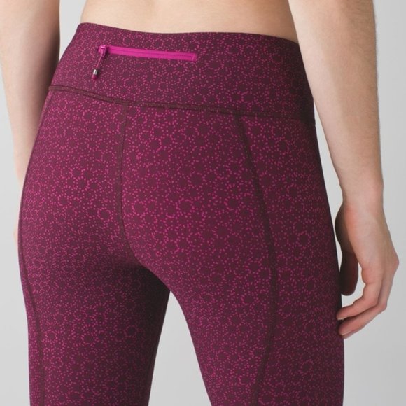 Lululemon Tight Stuff Tight Star Pixel Bordeaux Dr - Picture 4 of 6